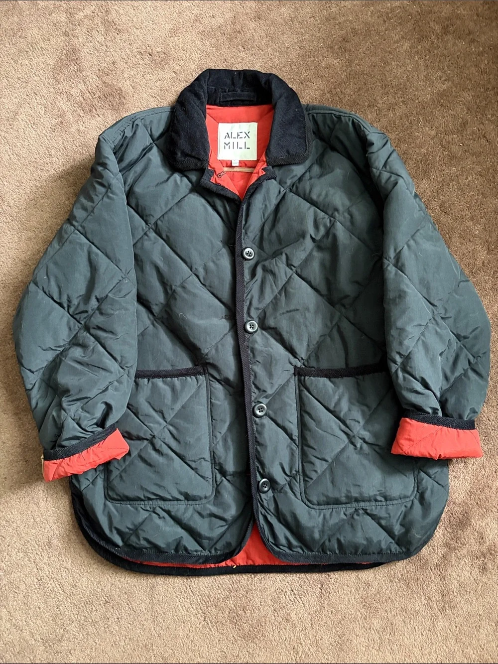 Alex Mill Quinn Quilted Nylon Jacket - Picture 2 of 7